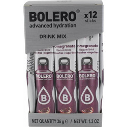 Bolero sticks χυμός σκόνη (12 x 3 γρ.) Ρόδι