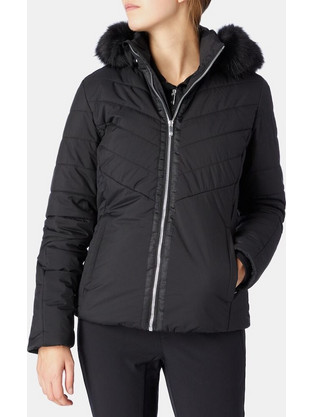 McKINLEY Chloe II Γυναικείο Μπουφάν Χειμωνιάτικο Puffer Κοντό Μαύρο 408000-057