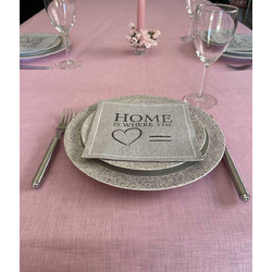 Σουπλά 35Χ45 Σετ 6 Τεμ Palatex All Linen- Pink