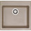 Sanitec Classic 339 Ένθετος Νεροχύτης Γρανίτη Ματ Granite Taupe 50x50cm
