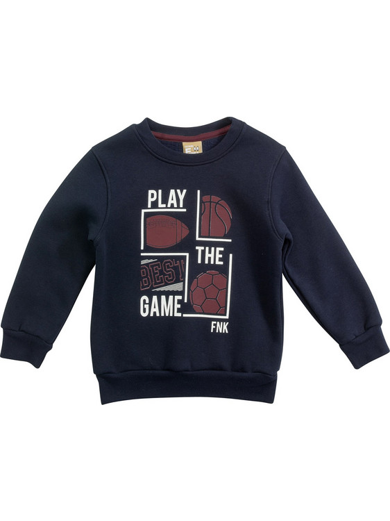 Funky Παιδικό Φούτερ Navy Μπλε 222-392103-2