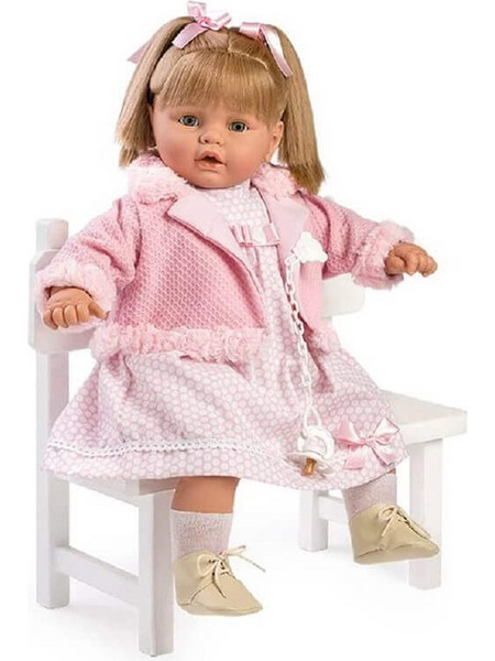 Berbesa Baby Dulzon με Πουά Φόρεμα 62cm