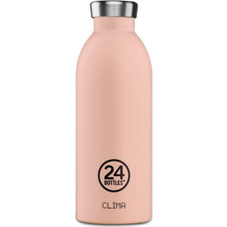 24Bottles Clima Bottle Stone Finish Dusty Pink 850ml