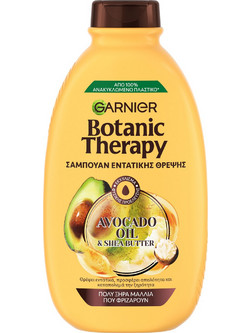 Garnier Botanic Therapy Avocado Oil & Shea Butter Φυτικό Σαμπουάν για Επανόρθωση για Ξηρά & Ταλαιπωρημένα Μαλλιά 400ml