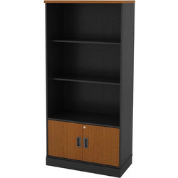 Woodwell Βιβλιοθήκη 80x40x172cm EO124,7