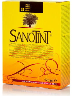 Sanotint Classic 25 Μόκα Φυτική Ημιμόνιμη Βαφή Μαλλιών Χωρίς Αμμωνία 125ml