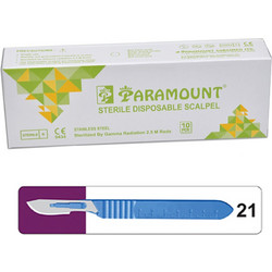 Paramount - No 21 Νυστέρια Mε Λαβή Μιας Χρήσης (10τμχ)