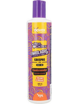 Novex Enroladas Crespas Conditioner για Όγκο & Επανόρθωση για Ταλαιπωρημένα Μαλλιά 300ml