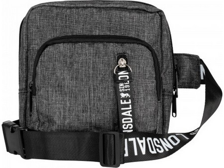 Lonsdale Ludlow Ανδρικό Τσαντάκι Μέσης Γκρι 113085-1003