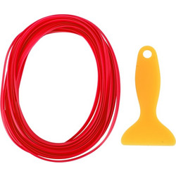 Διακοσμητική Ταινία Αυτοκινήτου 5m (8mm) - Red - OEM