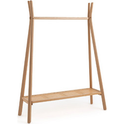 Κρεμάστρα ρούχων από ξύλο δεσποτάκι Π134xΥ170cm