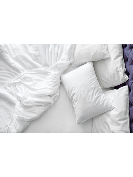 Beauty Home Σεντόνι Υπέρδιπλο Βαμβακερό 240x270 Lucid Λευκό