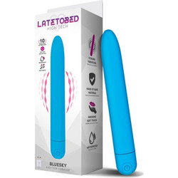 LateToBed Bluesky Δονητής Bullet 18.5cm Μπλε