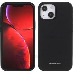 Goospery Silicone Back Cover Black (iPhone 13 mini)