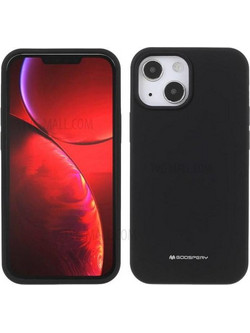 Goospery Silicone Back Cover Black (iPhone 13 mini)