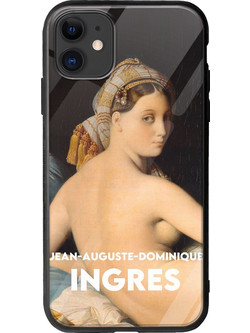 Θήκη Jean Auguste Dominique Ingres iPhone 11 Groove TPU (Tempered Glass και TPU)