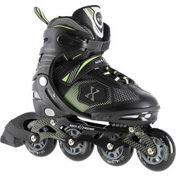 Nils Extreme Inline Αυξομειούμενα Rollers Παιδικά Μαύρα NA9080