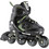 Nils Extreme Inline Αυξομειούμενα Rollers Παιδικά Μαύρα NA9080