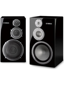 Yamaha NS-500 Ζεύγος Ηχείων Hi-Fi Δαπέδου Silver Black