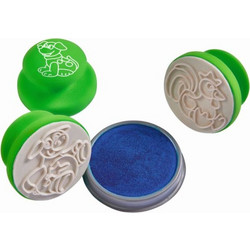 Simba Art & Fun-Σετ Σφραγίδες Softstamps 3τμχ-2 Σχέδια (106314056)