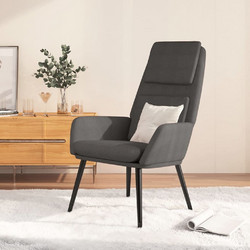 vidaXL Πολυθρόνα Relax Γκρι 341313