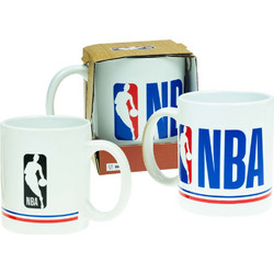 NBA ΚΟΥΠΑ ΚΕΡΑΜ.ΑΠΛΗ LOGO 558-55101-NBA LOGO Λευκό