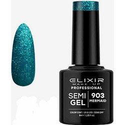 Elixir Semigel 903 Mermaid Ημιμόνιμο Βερνίκι Νυχιών 8ml