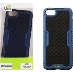 Lime Θηκη Iphone Se 2022/Iphone Se 2020/Iphone 8/7 4.7'' Armadillo Full Camera Protection BLUE