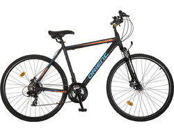 Orient Bikes Move I Ποδήλατο Trekking 28" Αλουμινίου με 21 Ταχύτητες και Δισκόφρενα Μαύρο
