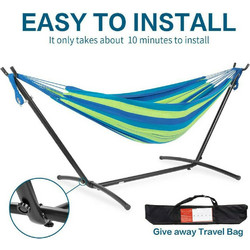 Viking XL-03 Rest Easy Αιώρα Υφασμάτινη με Βάση Πολύχρωμη 200x160cm 5212026505949