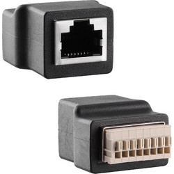 VOLTE-TEL ΑΝΤΑΠΤΟΡΑΣ RJ45 (ΘΗΛΥΚΟ) 8P8C ΣΕ ΚΛΕΜΑ ΜΕ ΚΟΥΜΠΙ 8 ΑΚΡΟΔΕΚΤΩΝ