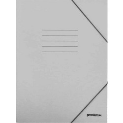 A+ampG PREMIUM ΝΤΟΣΙΕ ΦΑΚΕΛΟΣ ΜΕ ΛΑΣΤΙΧΟ ΠΡΕΣΠΑΝ 25*35 ΓΚΡΙ ΑΝΟΙΧΤΟ 12815