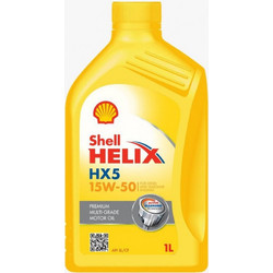 Shell Helix HX5 Λάδι Αυτοκινήτου 15W-40 1lt