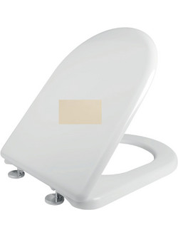 Elvit 0016 Καπάκι Λεκάνης D-Shape από Βακελίτη Μπεζ 47x35.3cm 0016-CREM