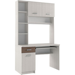 Alphab2b Cross Γραφείο Ξύλινο με Βιβλιοθήκη 120x59.2x202cm SO-TABLE1200