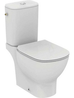 Ideal Standard TESI II Λεκάνη Τουαλέτας ΧΠ Αquablade Με Καζανάκι και Κάλυμμα Sandwich T008701/T356801/T352801