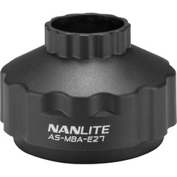 Nanlite Magnetic base with E27 socket for PavoBulb 10C