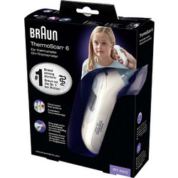 Braun Thermoscan 6 IRT6515 Ψηφιακό Θερμόμετρο Αυτιού Κατάλληλο για Μωρά