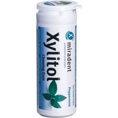 Miradent Xylitol Οδοντότσιχλα Ξυλιτόλης με Γεύση Μέντα, 30 Τσίχλες