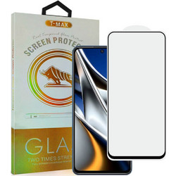 T-Max Premium 3D Tempered Glass Full Glue Fluid Despensing - Αντιχαρακτικό Γυαλί Οθόνης Xiaomi Poco X4 Pro 5G - Black (5206015013379)