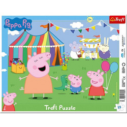 Παιδικό Puzzle Trefl Peppa το Γουρουνάκι Circus 25 Κομμάτια