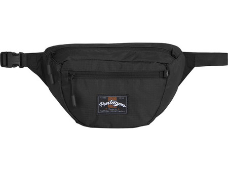 Pentagon Minor Travel Pouch Ανδρικό Τσαντάκι Μέσης Μαύρο