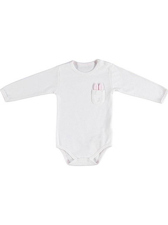 Κορμάκι βρεφικό Little Bunny Pink 56615
