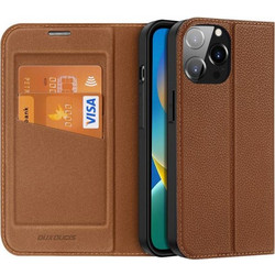 Dux Ducis Skin Pro Back Cover Brown (iPhone 14 Pro Max)