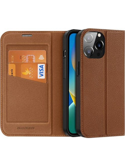 Dux Ducis Skin Pro Back Cover Brown (iPhone 14 Pro Max)