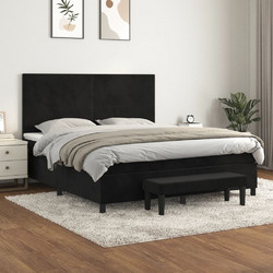 vidaXL Κρεβάτι Boxspring με Στρώμα 160x200cm 3137733