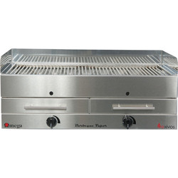 Grill Υγραερίου INOX Exivos Ωmega - 11,2kW