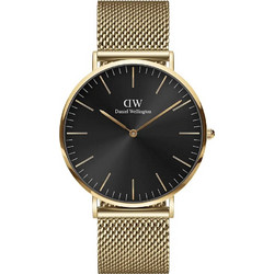 Daniel Wellington Classic Γυναικείο Ρολόι με Χρυσό Μεταλλικό Μπρασελέ DW00100631