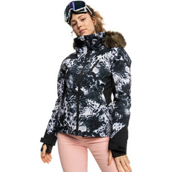 Roxy Jet Ski Premium Γυναικείο Μπουφάν Χειμωνιάτικο Κοντό Μπλε ERJTJ03375-KVJ2