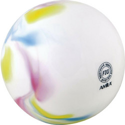Amila Μπάλα Ρυθμικής με Διάμετρο 19cm Πολύχρωμη 48211 5203194482118